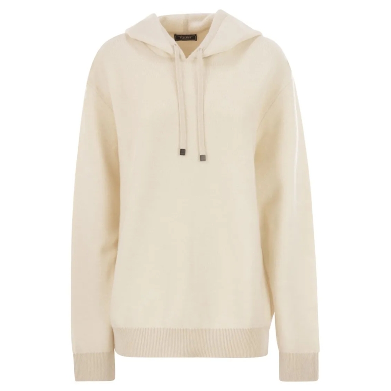 Peserico  Wool And Cashmere Jumper Neutrals