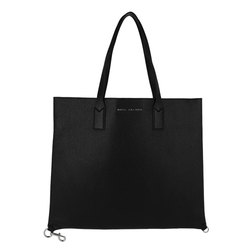 Marc Jacobs Wingman Shopping Bag Black/Silver Shopper