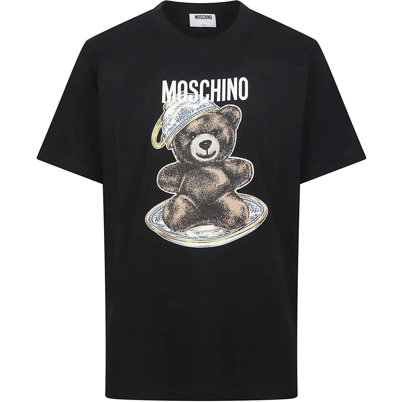 Moschino T-Shirt Bear T-shirt Black schwarz