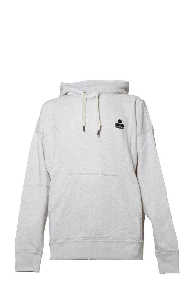 Thumbnail - Isabel Marant - Malek Hoodie - Größe L - grau