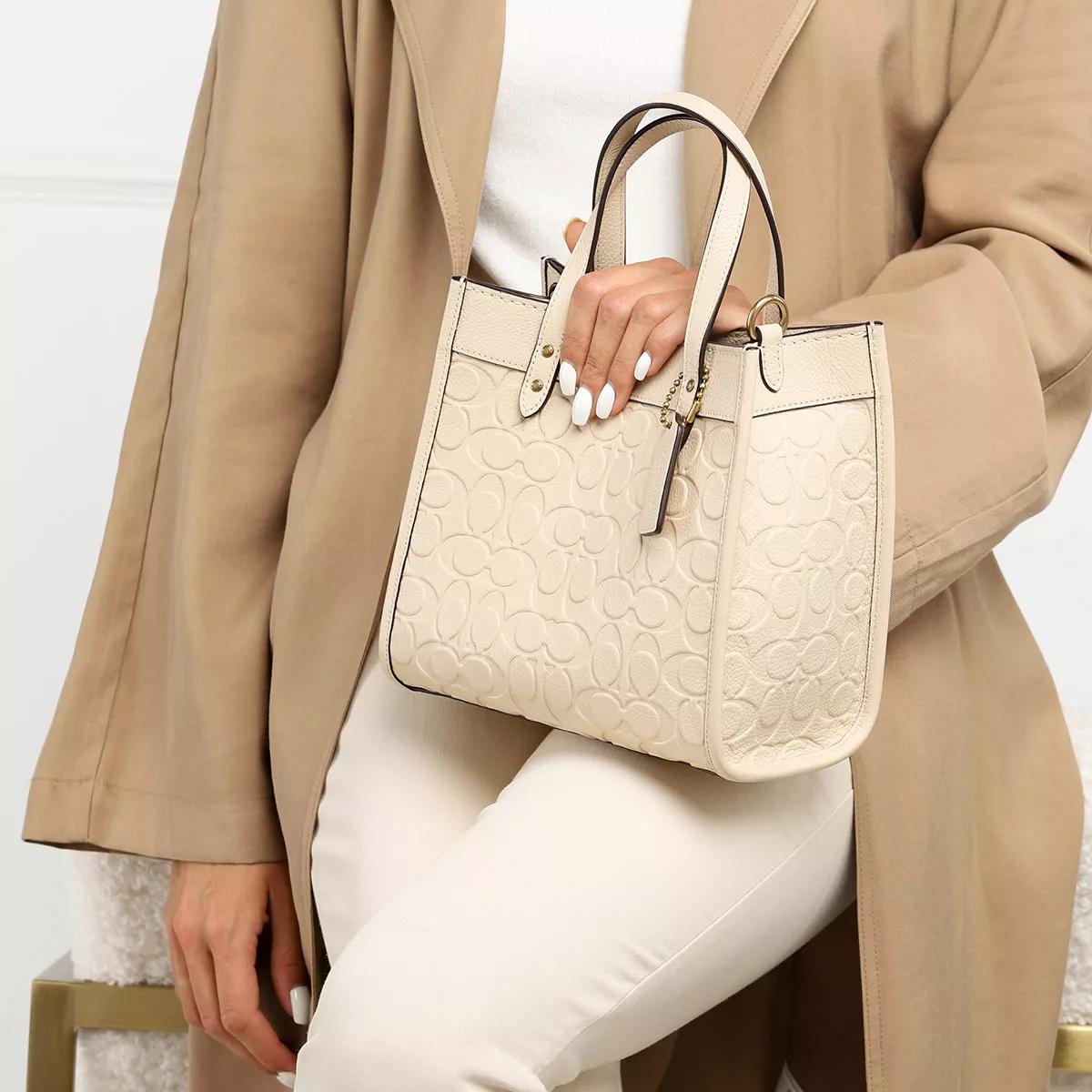 coach Ivory & Beige Purse