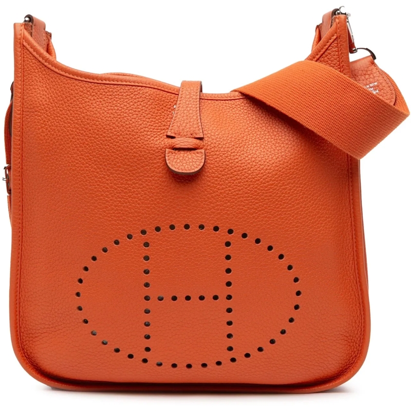 Hermès Sac à bandoulière Clemence Evelyne III 29 orange