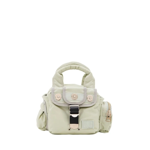 Sacai Crossbodytas Mini Boston Bag Grey