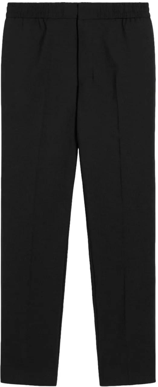 Thumbnail - AMI Paris - Formal Wide Leg Pants - Größe S - schwarz