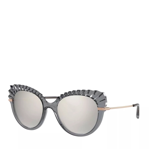 Dolce&Gabbana Women Sunglasses Eternal 0DG6135 Transparent Grey Lunettes de soleil