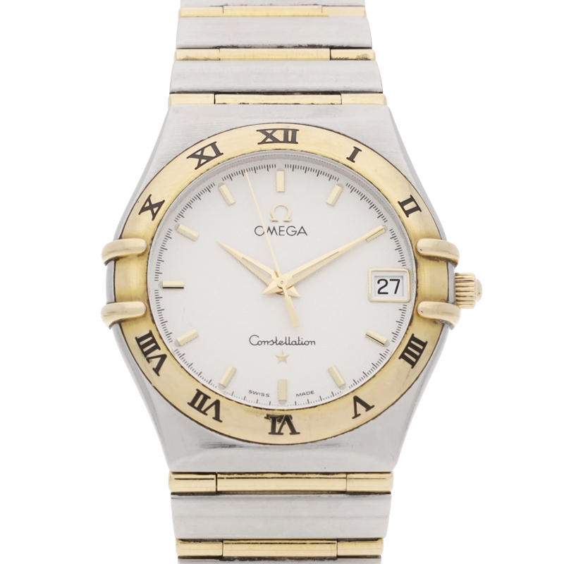 Omega Automatikuhr Constellation Beige