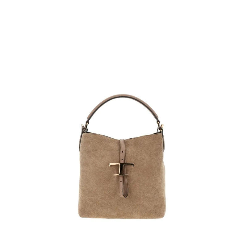 Tod's Sac reporter T Timeless Bucket Bag Neutrals