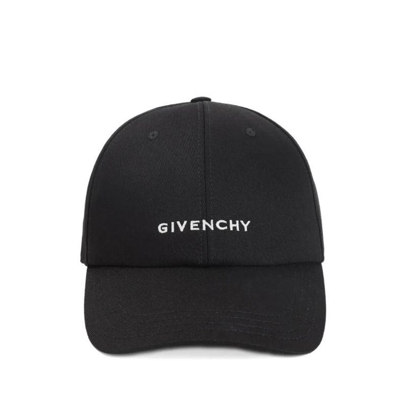 Givenchy Hoed Black Cotton Cap Black