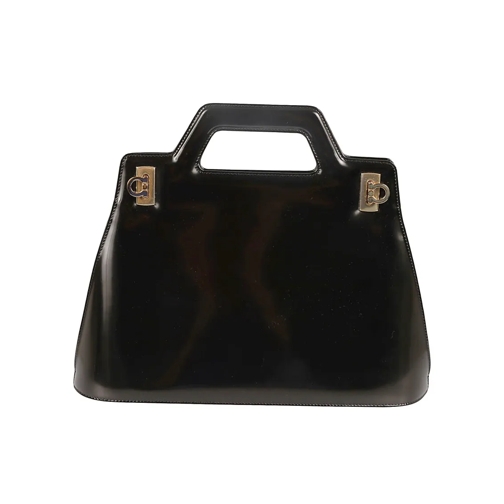 Salvatore Ferragamo Handbag Black Crossbodytas