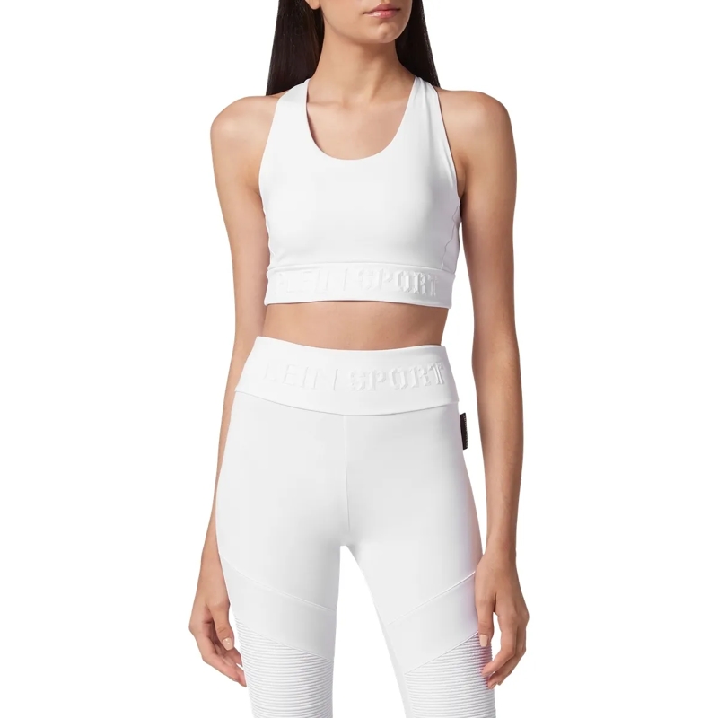 Plein Sport Top Sport Bh weiss(Image 3)