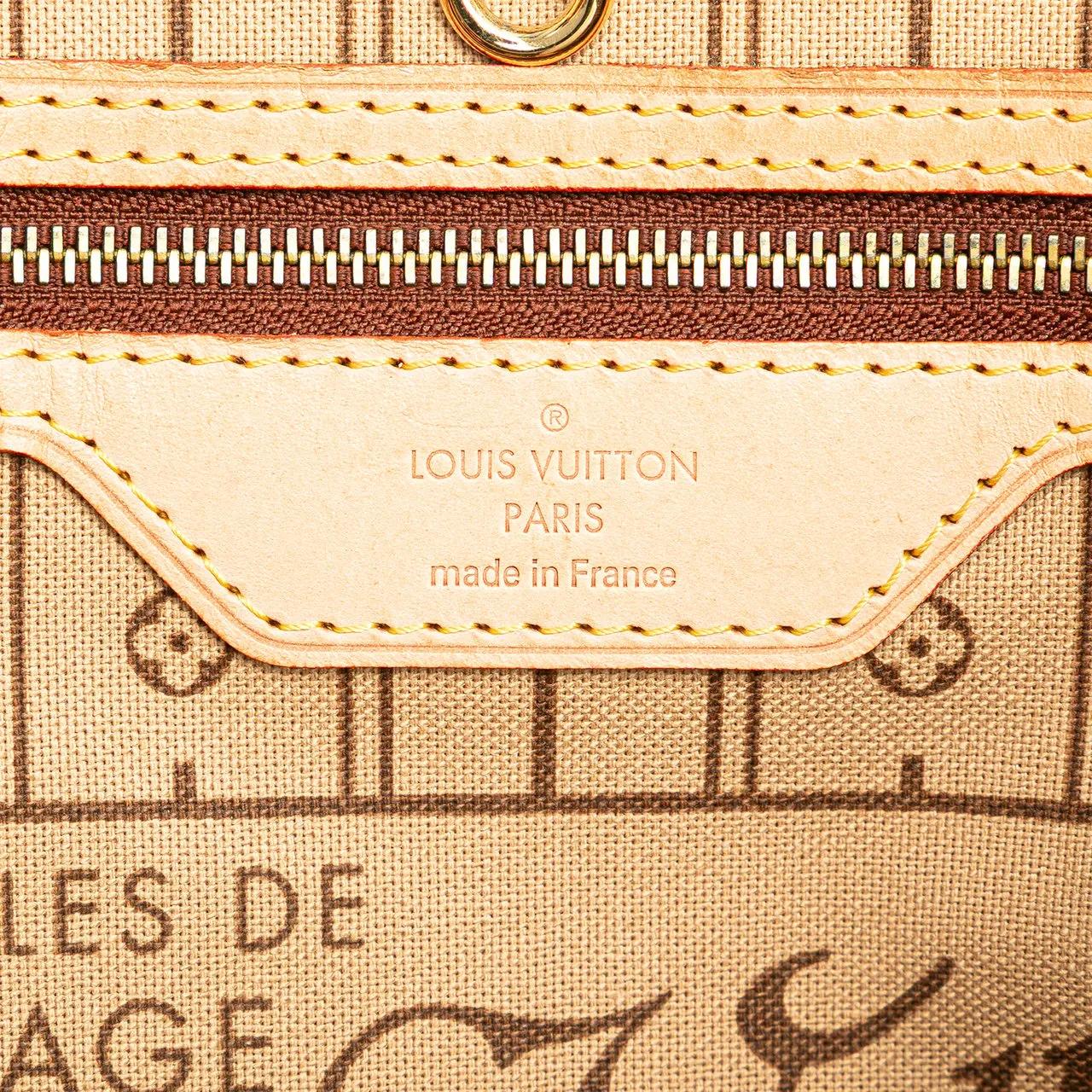 Thumbnail - Louis Vuitton Shopper - Monogram Neverfull PM - Gr. unisize - in Braun - für Damen