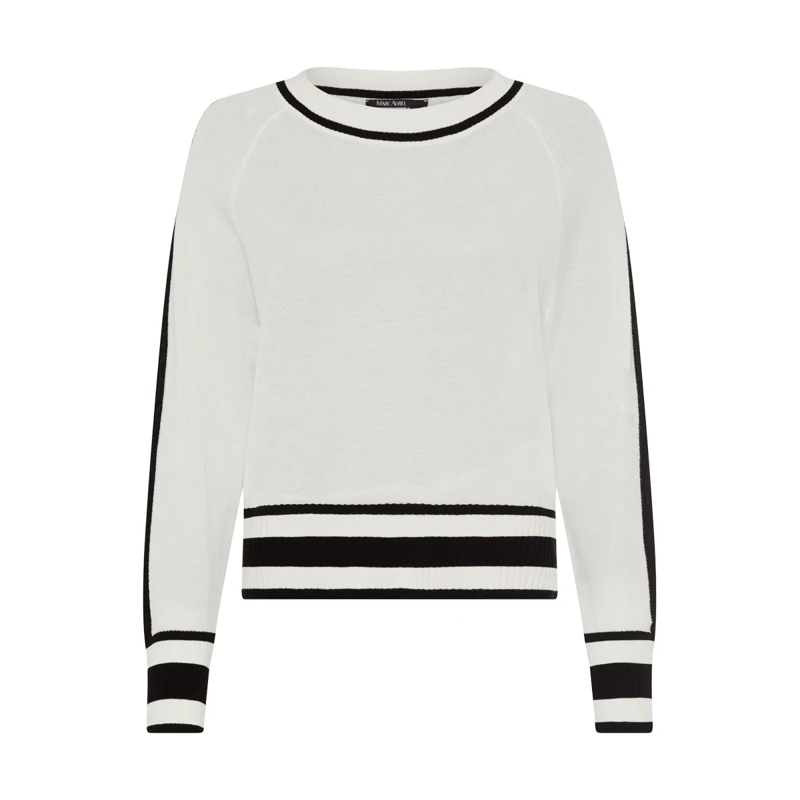 Marc Aurel  Pullover weiss