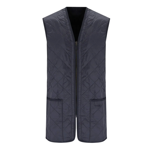 Barbour Vest BARBOUR POLARQUILT MARINEBLAUE WESTE blau