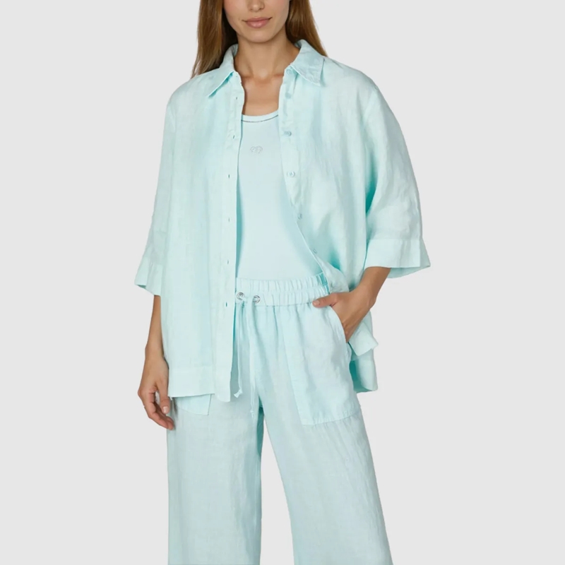 Marc Aurel Hemd Leinenhemd beige(Image 3)