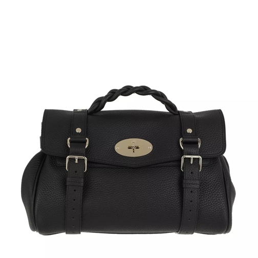 Mulberry Alexa Shoulder Bag Leather Black Crossbody Bag