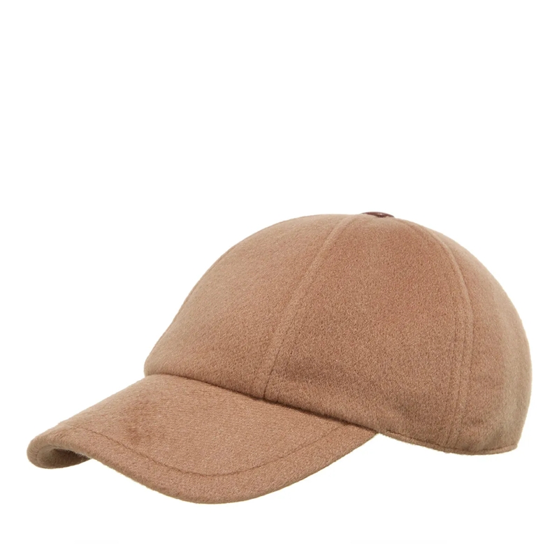 Max Mara Baseballkappe Obliqua Cammello
