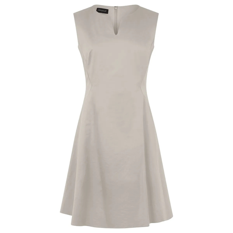Apart Abendkleid Kleid beige