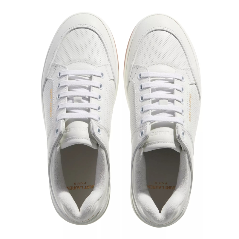 Saint Laurent Low-Top-Sneaker Saint Laurent Low Top Sneaker White(Image 4)