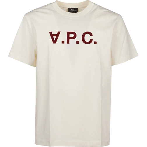 A.P.C. T-shirts Standard Grand Vpc T-shirt White weiß