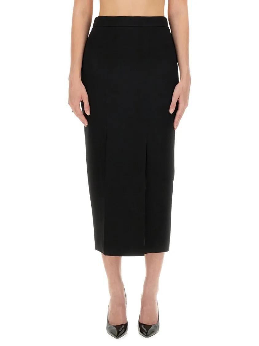 Thumbnail - Moschino - Enverse Skirt - Größe 42 - schwarz