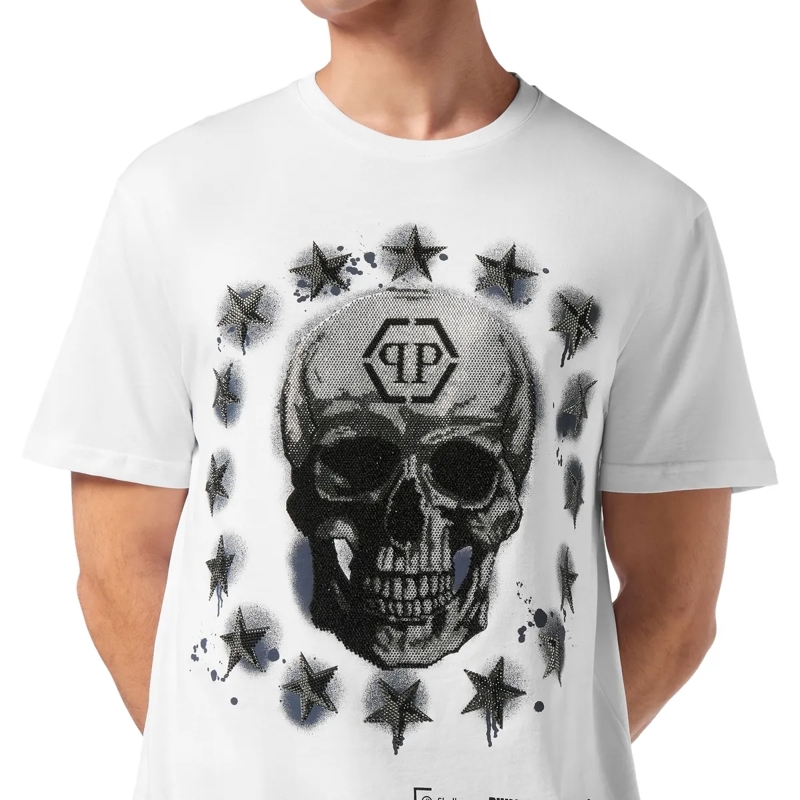 Philipp Plein T-Shirt T-Shirt Skull weiss(Image 5)