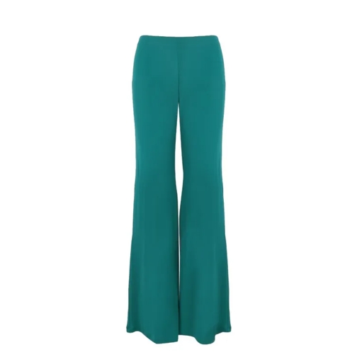 Alberta Ferretti Viscose Fluid Pant Green 