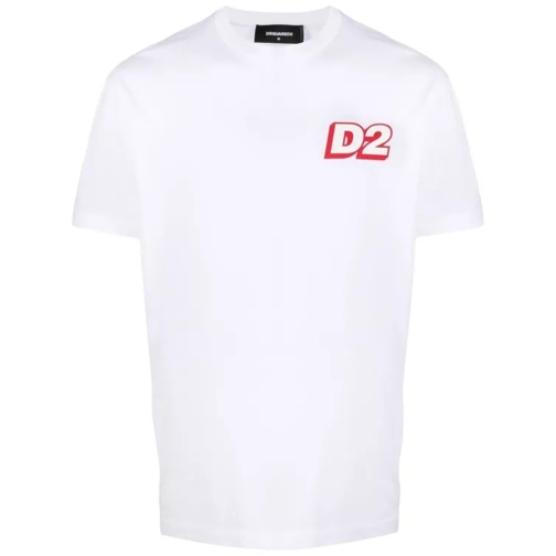 Dsquared2 Logo Print T-Shirt White T-shirts