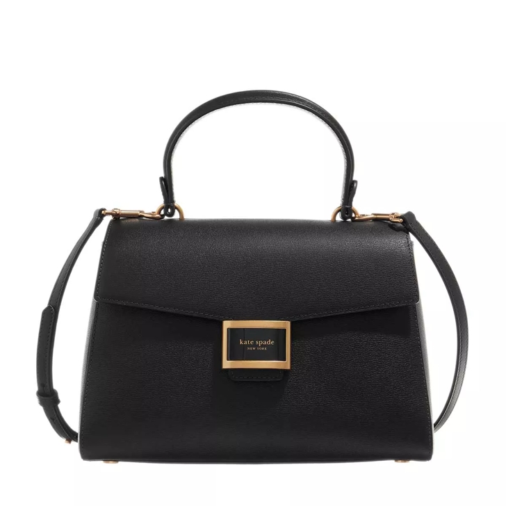 Kate spade black online satchel