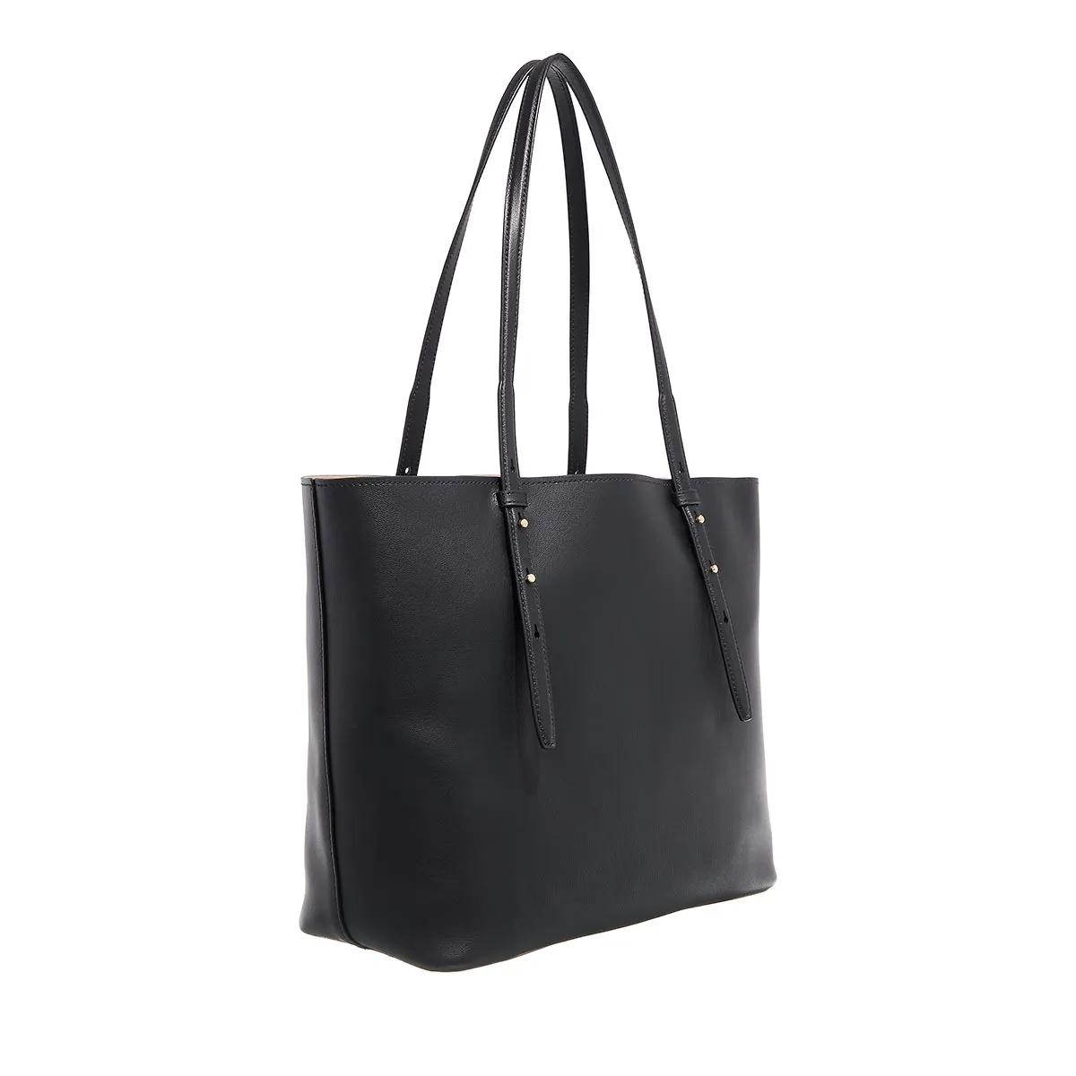 Kate spade new york Shoppers & Totes Do It All Fine Grain Leather Large Tote in zwart
