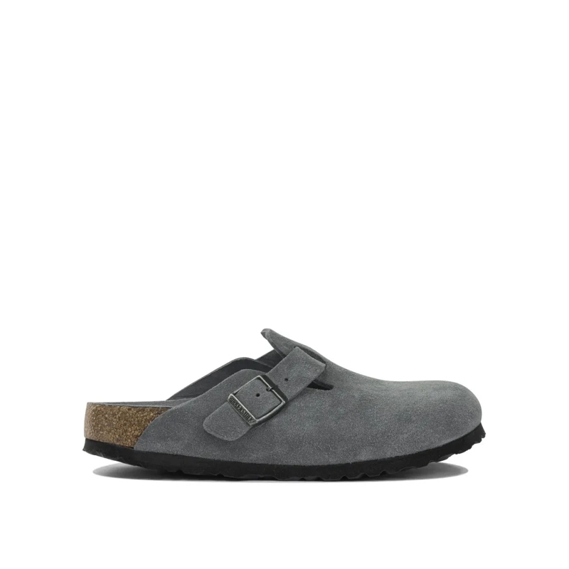 Birkenstock Balletschoenen "Boston Sfb" Sabot Grey