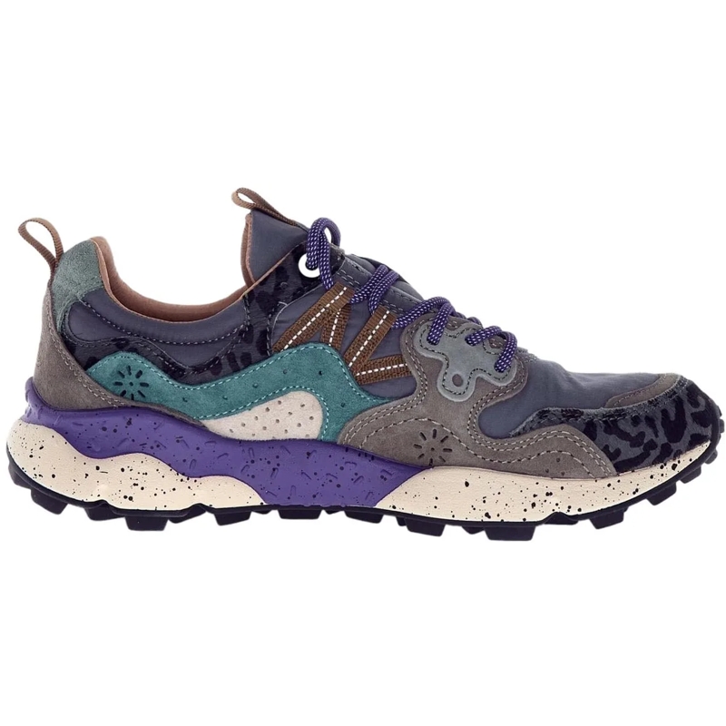 Flower Mountain Lage-top sneaker Dames Yamano 3 grau
