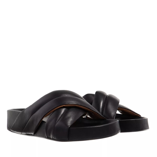 ATP Atelier Airali Nappa Leather Black Slip-in skor