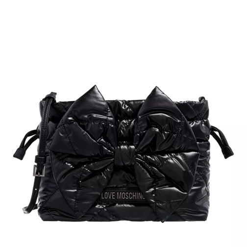 Love Moschino Sparkling Items Black Bucket Bag