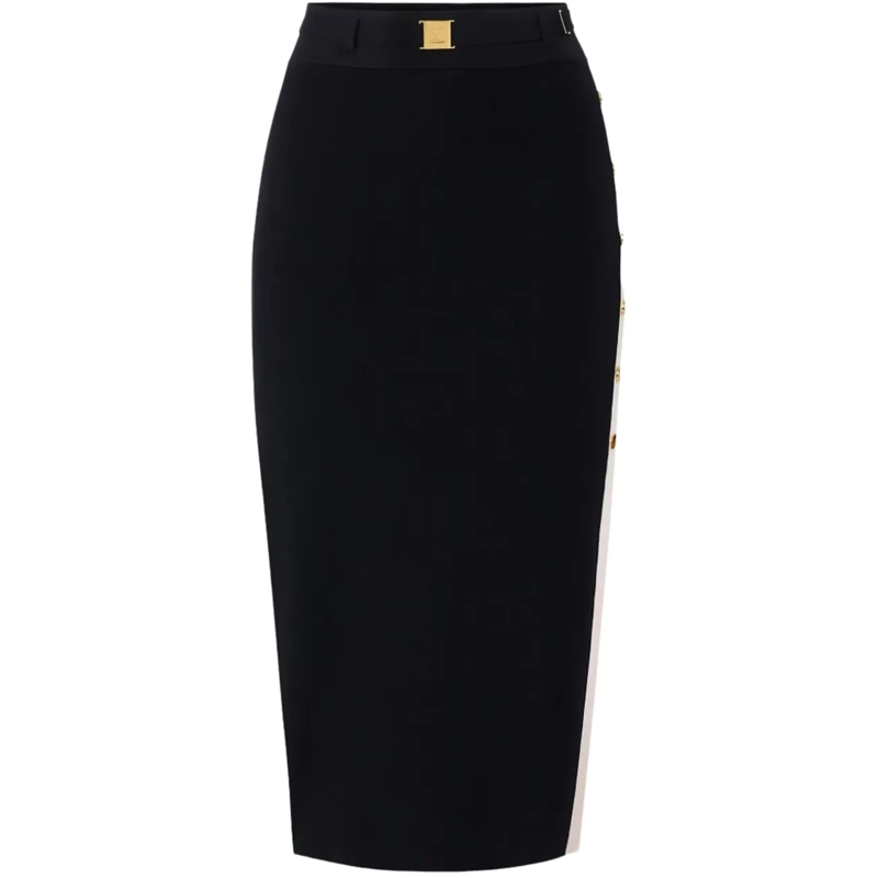 Elisabetta Franchi Midirock Skirts Black schwarz