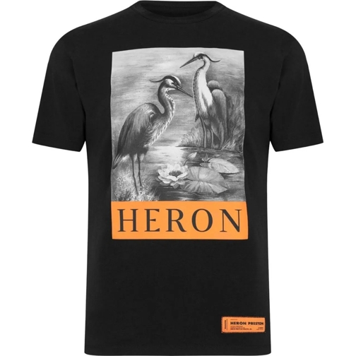 Heron Preston T-shirts Heron Oversize Logo T-shirt schwarz