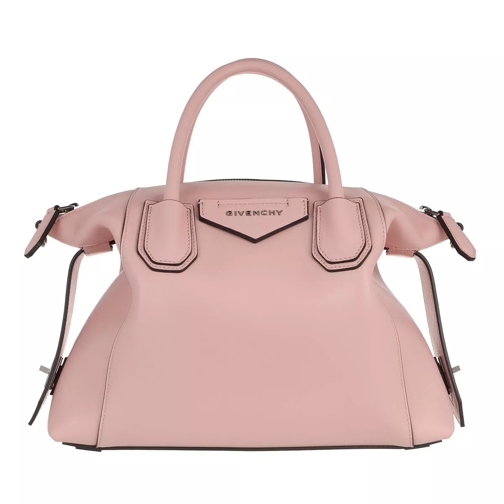 Givenchy Antigona Small Soft Satchel Bag Calfskin Candy Pink Axelremsväska