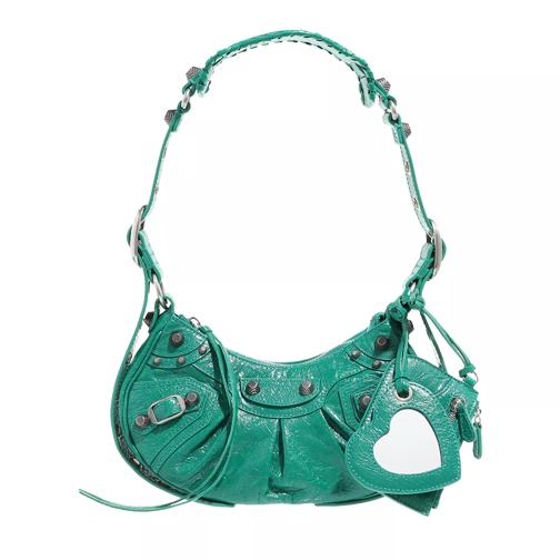 Balenciaga Le Cagole XS Shoulder Bag Jade Hobo Bag