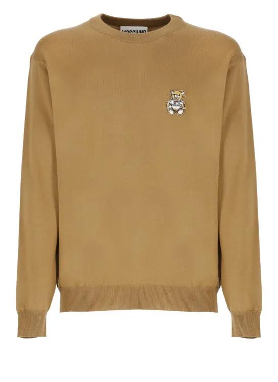 Moschino - Brown Teddy Bear Sweater - Größe 48 - braun