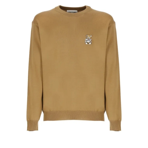 Moschino  Brown Teddy Bear Sweater Brown