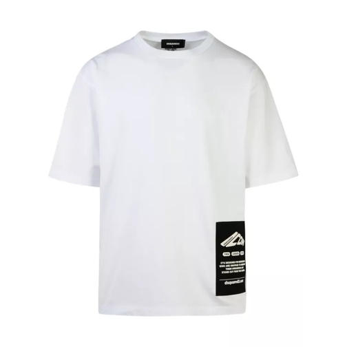 Dsquared2 White Cotton T-Shirt White 