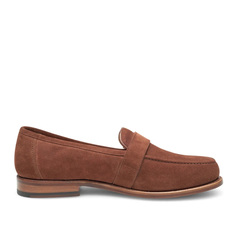 Heinrich Dinkelacker Monkstraps Loafer Wien Single Monk V mittel-braun