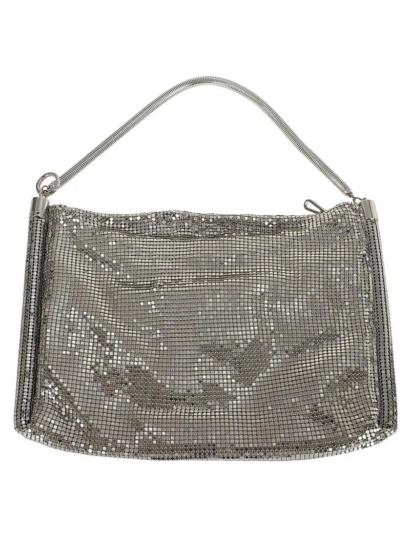 Paco Rabanne Shoppers Pixel Tube in zilver