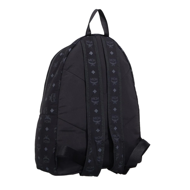 MCM Rucksack Stark Fabric Backpack Med Bk Black(Image 3)