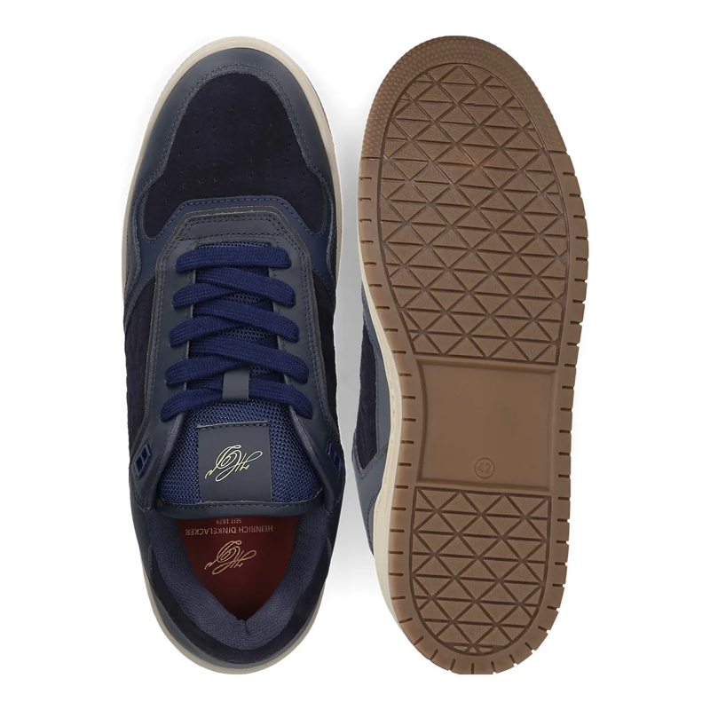 Heinrich Dinkelacker Low-Top-Sneaker Der Los Angeles Sneaker CL in Dunkelblau besticht  dunkel-blau(Image 4)