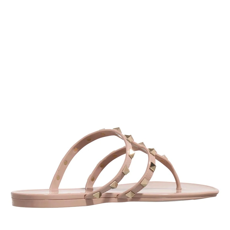 Valentino Garavani Sandalen Rockstud Thong Summer Poudre(Image 5)
