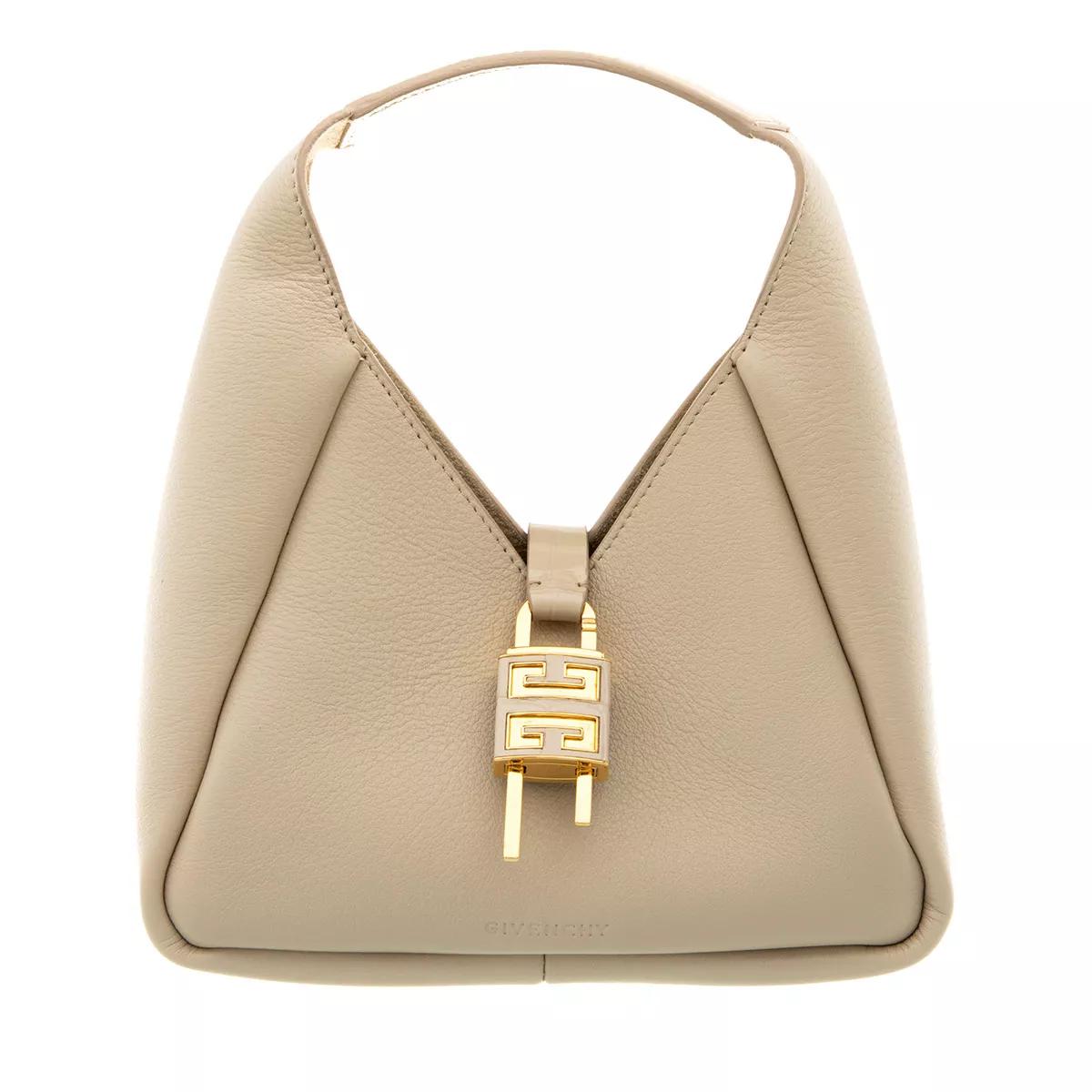 Beige shop hobo bag