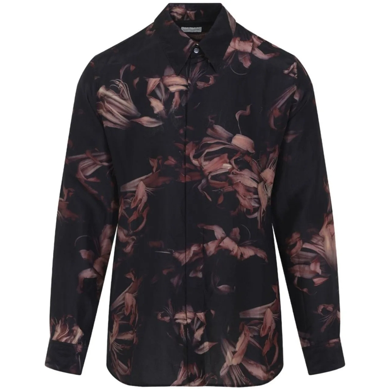 Dries Van Noten Legeres Oberteil Shirts Pink rose
