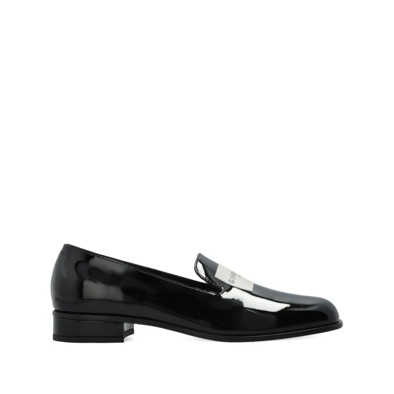 Givenchy Ballerinas Patent Leather Slip-On Flats Black