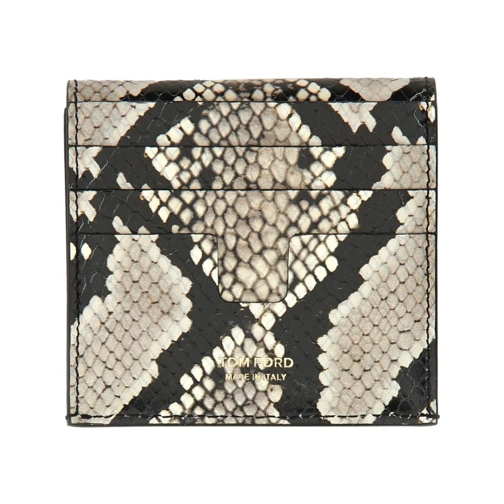 Tom Ford Geldbörse Calfskin Leather Card Holder With Design Multicolor (Image 2)