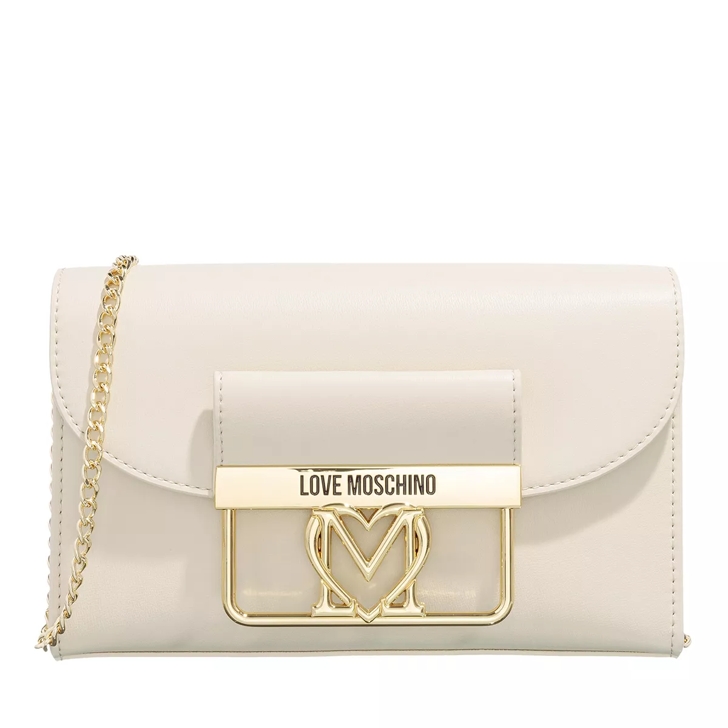 Love Moschino Smart Daily Bag Ivory Crossbody Bag